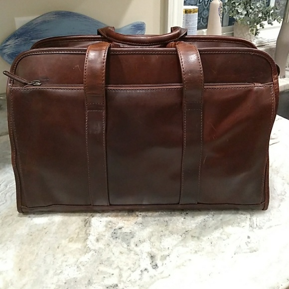 wilson leather attache case